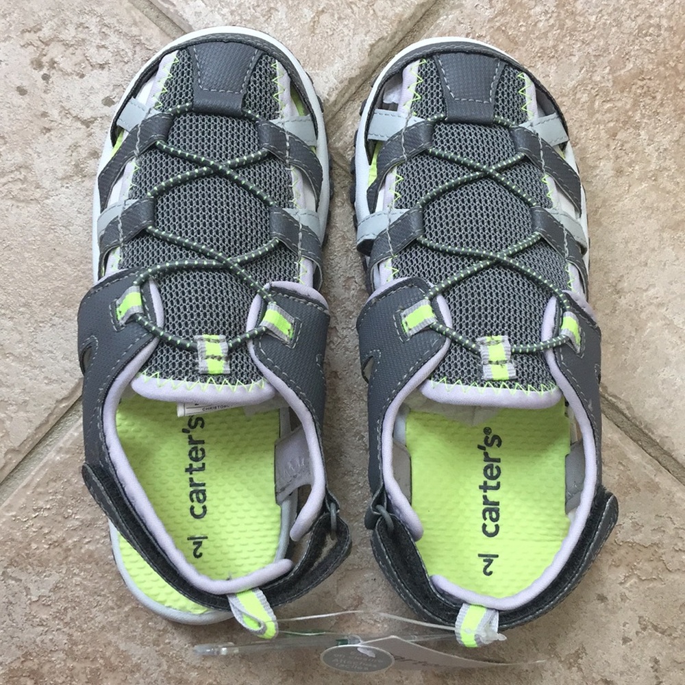 Carter's Boys Closed Toe Athletic Play Sandals - Picture 5 of 8